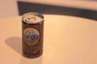 スーパーカミオカンデがデザインされたアルミ缶